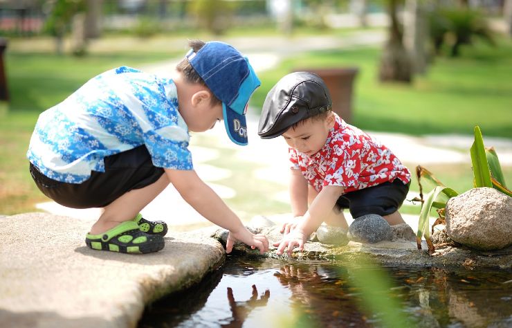 Posso far giocare i miei figli nel cortile condominiale