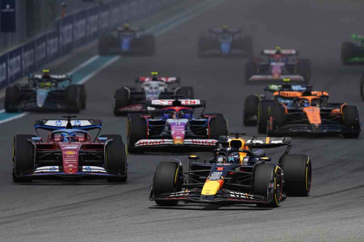 classifica stravolta in F1