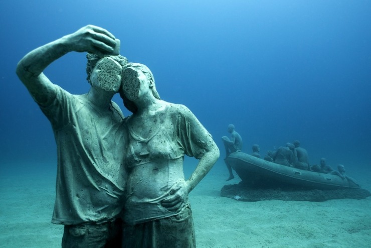 Statue sottomarine