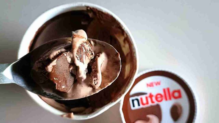 Nutella gelato